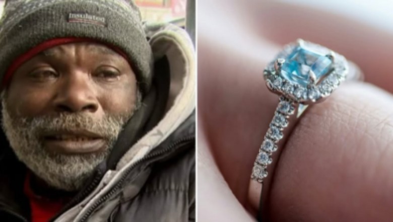 Uczciwość, która zmieniła życie. Bezdomny oddał pierścionek wart 4 tysiące dolarów