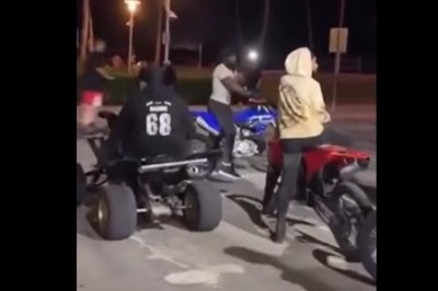 Kiedy kumple uciekli przed policją, a ty kompletnie nie ogarniasz motocykla