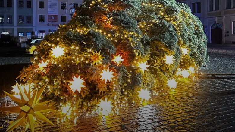 Akt wandalizmu w centrum niemieckiego miasta. Ścięto bożonarodzeniową choinkę na rynku