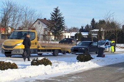 Mieszkańcy mieli dosyć hałasu BMW. Kierowca stracił prawko, auto trafiło na lawetę