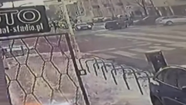 Opublikowano nagranie z wypadku w którym zginął 6-letni chłopiec w Warszawie
