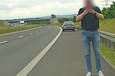 Pirat w Skodzie zajeżdża drogę i doprowadza do kolizji na S3. Sprawa trafiła do sądu