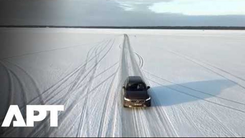 Lodowa autostrada na Bałtyku. Estonia otworzyła oficjalną drogę po lodzie między wyspami