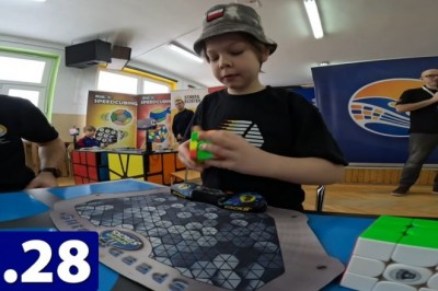 Nowy rekord kostki Rubika. Został pobity w Polsce przez 9 latka z Gdańska