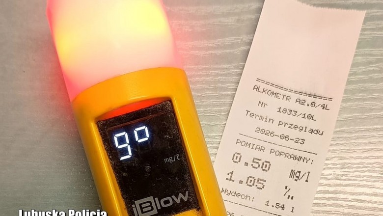Policyjna akcja "Trzeźwy wieczór", niechlubny wynik w Lubuskiem - 16 pijanych kierowców