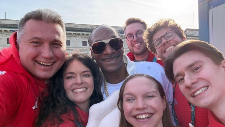 Snopp Dogg spotkał się z polskimi sportowcami i otrzymał Pieroguszkę