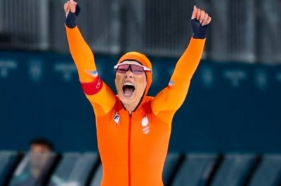 Rozpięła kombinezon po wyścigu i zarobiła fortunę. Świetny gest Jutty Leerdam.