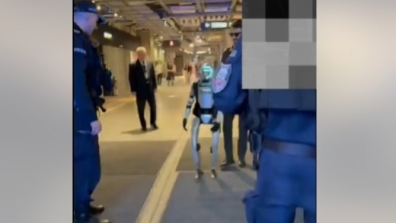 Pierwsze w Polsce „zatrzymanie” robota przez policję podczas transmisji live
