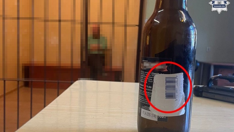 Chciał dorobić 50 groszy na zwrocie butelki. Skończyło się interwencją policji i poważnymi kłopotami