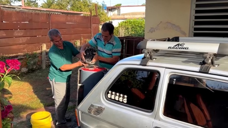 U nas zamykają kopalnie, a na Kubie gość zrobił Malucha napędzanego węglem