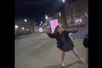 Agresywna kobieta pod wpływem atakowała Ukrainki w Poznaniu. Dziewczyny wszystko nagrały