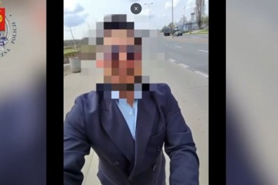 „Książe z Dubaju” okazał się Rumunem. Policja opublikowała film z próbą oszustwa