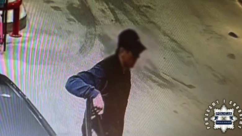 Ledwo stał na nogach i przyjechał na stację. Policja opublikowała nagranie z monitoringu