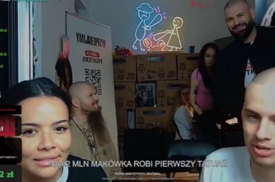 Wojciech Gola i Lexy pojawili się na streamie Łatwogangu. Wyszedł z tego mały „kwas”