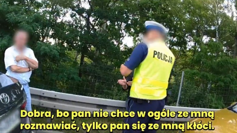 „Zara je*ie mu prawo jazdy” Policjantowi nie wytrzymał i zabrał prawko za kolizję