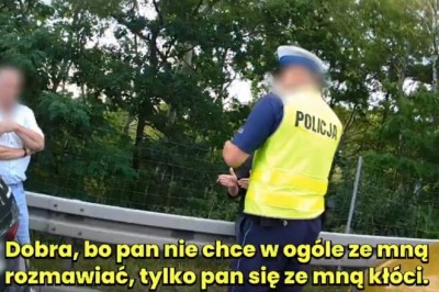 „Zara je*ie mu prawo jazdy” Policjantowi nie wytrzymał i zabrał prawko za kolizję